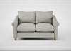 Devon 2 Seater Sofa Melton Wool Limestone / Natural