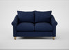 Devon 2 Seater Sofa Melton Wool New Navy / Natural