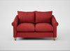 Devon 2 Seater Sofa Melton Wool Red Oxide / Natural