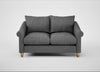 Devon 2 Seater Sofa Melton Wool Shale / Natural