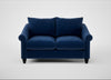 Devon 2 Seater Sofa Cotton Velvet Midnight / Black