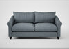Devon 3 Seater Sofa Capelo Linen-Cotton Mineral / Black