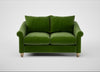 Devon 2 Seater Sofa Smart Luxe Velvet Grass / Natural