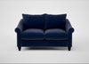 Devon 2 Seater Sofa Smart Luxe Velvet Midnight / Black