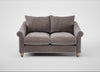 Devon 2 Seater Sofa Smart Luxe Velvet Mushroom / Natural
