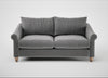 Devon 3 Seater Sofa Smart Velvet Mercury / Natural