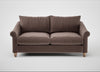 Devon 3 Seater Sofa Smart Velvet Mouse / Natural