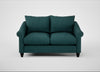 Devon 2 Seater Sofa Brushed Cotton Pine / Black