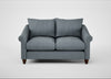 Devon 2 Seater Sofa Capelo Linen-Cotton Mineral / Walnut Stained