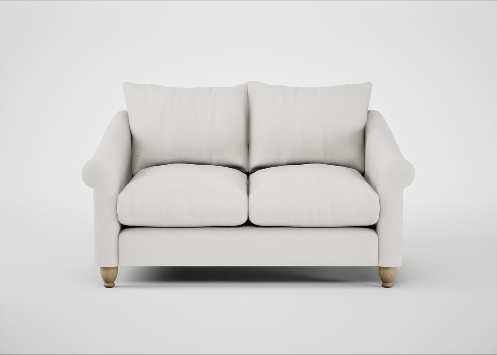 Devon 2 Seater Sofa Capelo Linen-Cotton Sea Salt / Natural