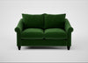 Devon 2 Seater Sofa Smart Velvet Forest / Black