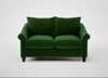 Devon 2 Seater Sofa Smart Velvet Forest / Walnut Stained