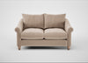 Devon 2 Seater Sofa Smart Velvet Pebble / Natural