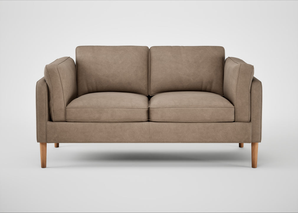 Sonno 2 Seater Sofa Heritage Leather Camel 2015 / Natural
