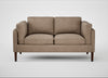 Sonno 2 Seater Sofa Heritage Leather Camel 2015 / Walnut
