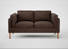 Sonno 2 Seater Sofa Heritage Leather Chestnut 2064 / Natural