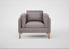 Sonno Armchair Heritage Leather Stone Grey 2060 / Natural