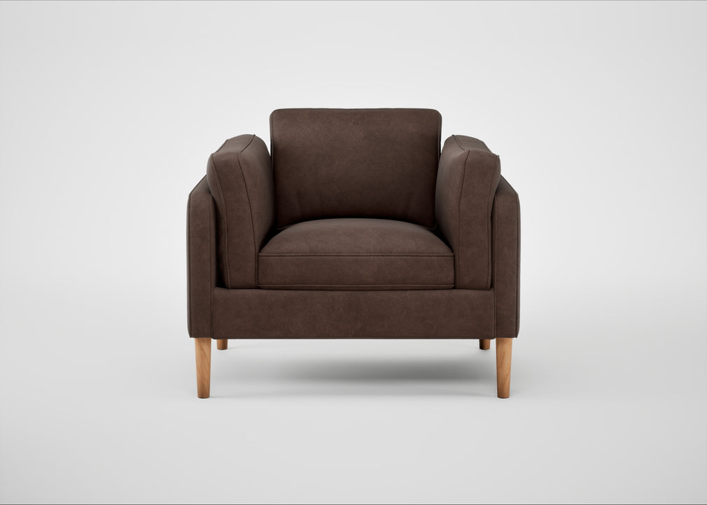 Sonno Armchair Heritage Leather Chestnut 2064 / Natural