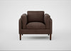 Sonno Armchair Heritage Leather Chestnut 2064 / Walnut