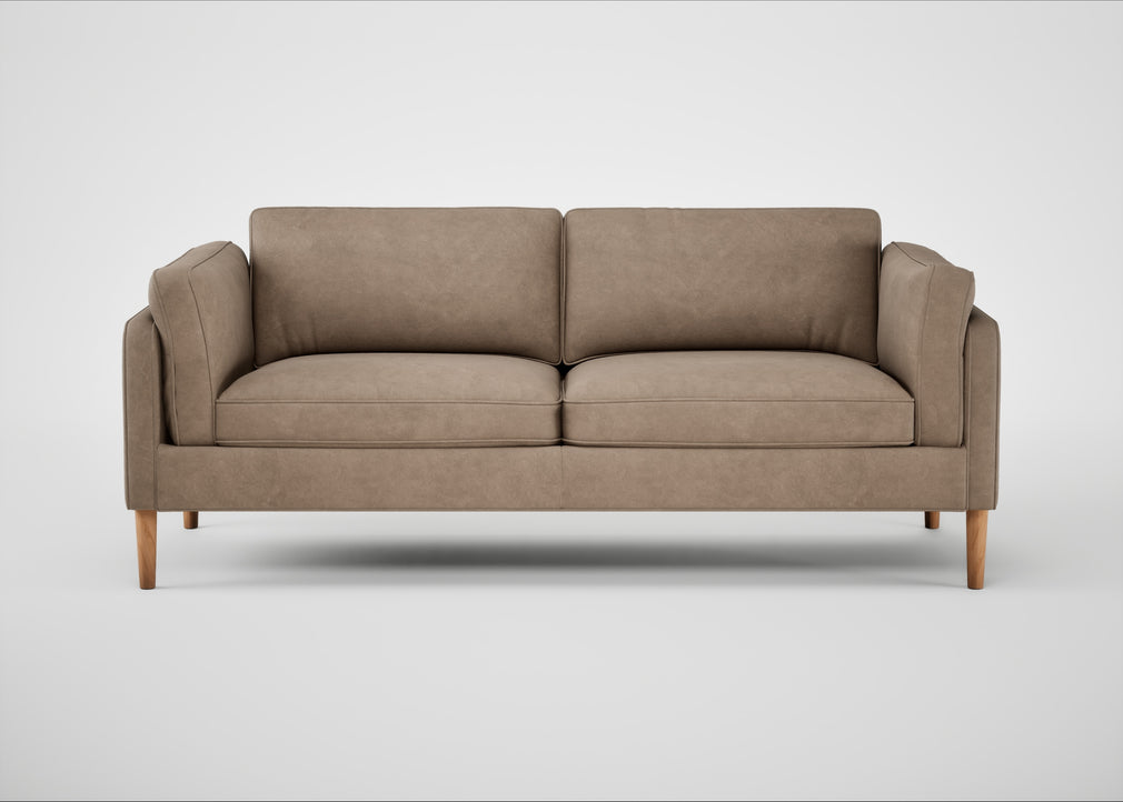 Sonno 3 Seater Sofa Heritage Leather Camel 2015 / Natural