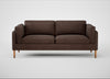Sonno 3 Seater Sofa Heritage Leather Chestnut 2064 / Natural