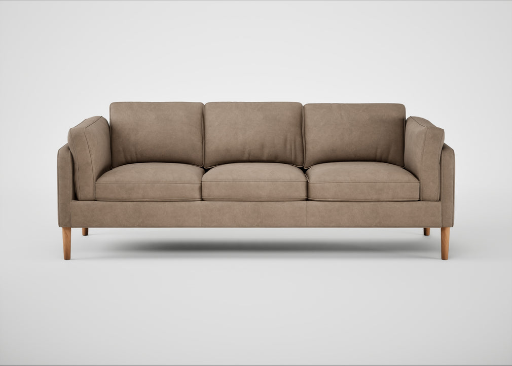 Sonno 4 Seater Sofa Heritage Leather Camel 2015 / Natural