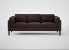 Sonno 4 Seater Sofa Heritage Leather Dark Walnut 2069 / Walnut