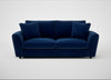 Snooze 4 Seater Sofa Smart Velvet Dusk