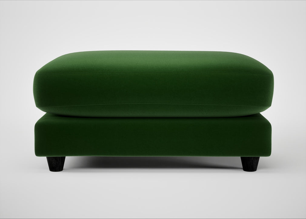 Snooze Footstool Smart Velvet Forest