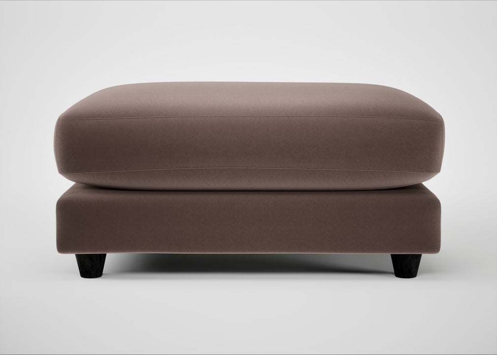 Snooze Footstool Smart Velvet Mouse