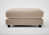 Snooze Footstool Smart Velvet Pebble