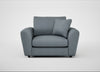 Snooze Loveseat Capelo Linen-Cotton Mineral