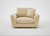 Snooze Loveseat Smart Luxe Velvet Biscuit