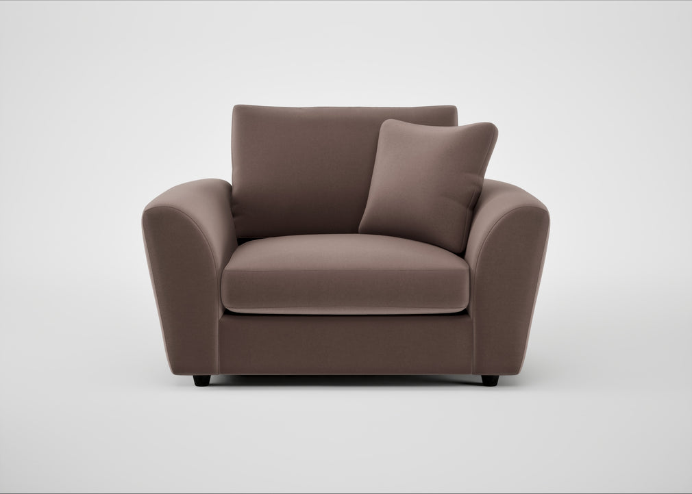 Snooze Loveseat Smart Velvet Mouse