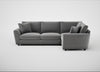 Snooze Right Hand Facing Corner Sofa Smart Velvet Mercury