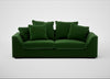 Cumulus 4 Seater Sofa Smart Velvet Forest