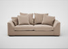 Cumulus 4 Seater Sofa Smart Velvet Pebble