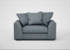 Cumulus Loveseat Capelo Linen-Cotton Mineral
