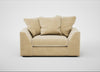 Cumulus Loveseat Smart Luxe Velvet Biscuit