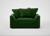 Cumulus Loveseat Smart Velvet Forest
