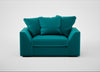 Cumulus Loveseat Smart Velvet Petrol
