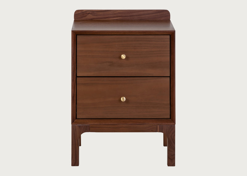 Artie Bedside Table Walnut