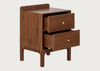 Artie Bedside Table Walnut