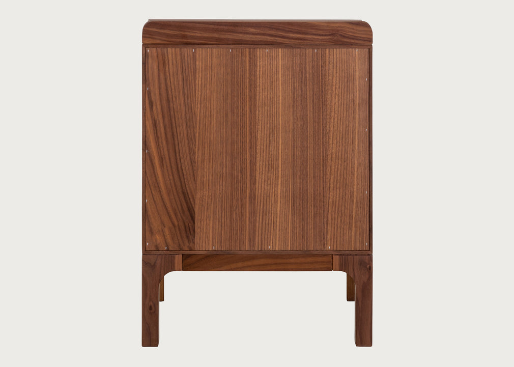 Artie Bedside Table Walnut