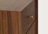 Artie Bedside Table Walnut