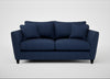 Torino 3 Seater Sofa Capelo Linen-Cotton Inkspot / Black