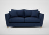 Torino 3 Seater Sofa Capelo Linen-Cotton Inkspot / Natural