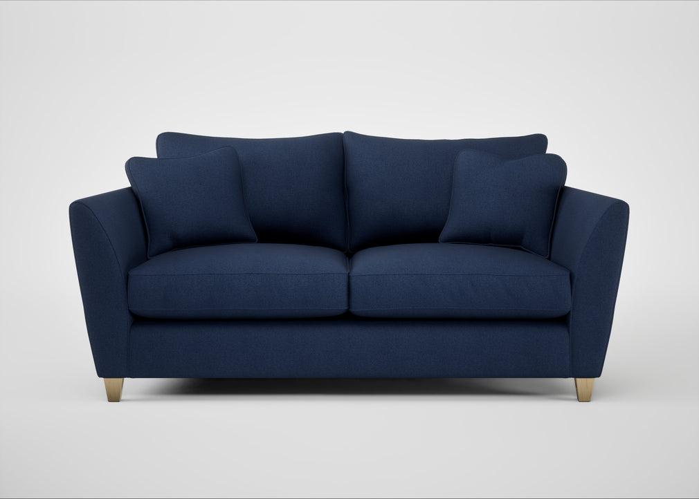 Torino 3 Seater Sofa Capelo Linen-Cotton Inkspot / Natural