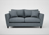 Torino 3 Seater Sofa Capelo Linen-Cotton Mineral / Black