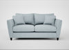 Torino 3 Seater Sofa Capelo Linen-Cotton Sea Shanty / Black